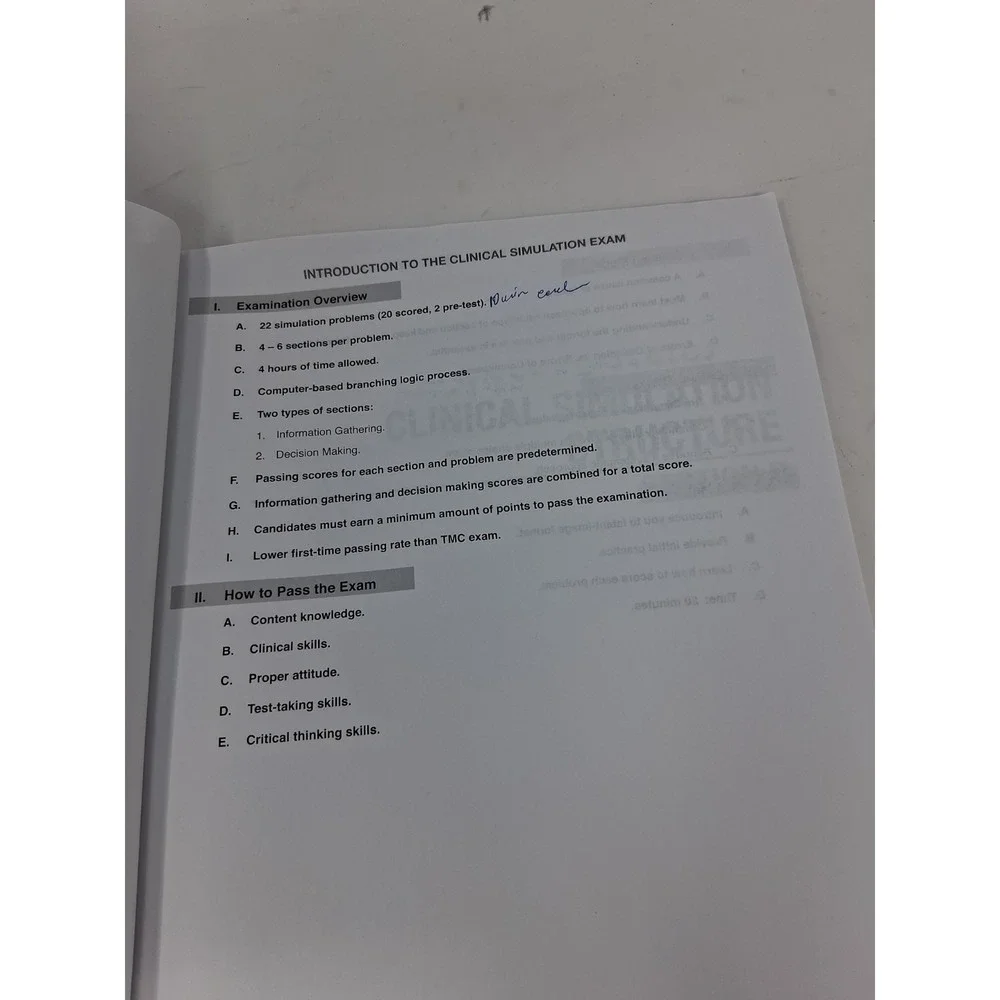 Kettering National Seminars Clinical Simulation Workshop Lecture Notes Book 2020